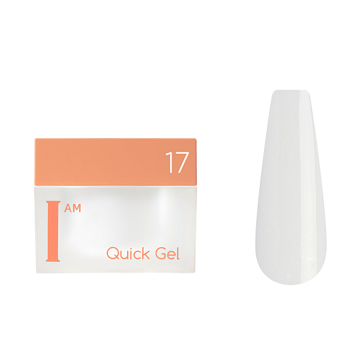 I am, Quick Gel - скоростной жидкий гель №17, 12 мл