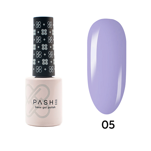 PASHE, Angel Color Base - жесткая цветная база для гель-лака №05, 9 мл