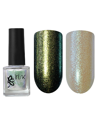 Irisk, Meteoric Shower - покрытие лаковое с шиммером для ногтей №02, 8 мл