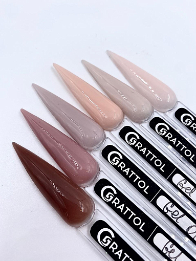 Grattol, Camouflage Gel Old Money - камуфлирующий жесткий гель №02, 15 мл