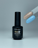 Ingarden, POTALTOP no wipe silver - глянцевый топ поталью без л/с (серебро), 11 мл