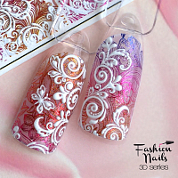 Fashion Nails, 3D-слайдер "Foil+" №37