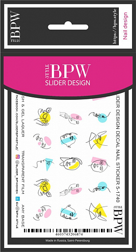 BPW.Style, слайдер-дизайн (Линии лица)