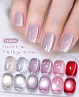 Born Pretty, Water Light Cat Magnetic Gel- магнитный гель-лак кошачий глаз WL-01, 10 мл