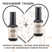PNB, Glass Hema Free Top - гипоаллергенный ультраглянцевый топ UV/LED, 8 мл