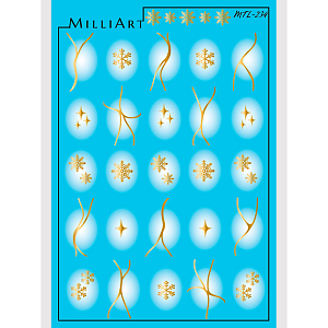 Anna Tkacheva, слайдер-дизайн MilliArt металлик MTL-234