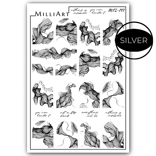 Anna Tkacheva, слайдер-дизайн MilliArt металлик MTL-197