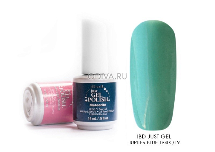 УЦЕНКА, IBD Just Gel Polish, гелевый лак (Jupiter Blue №19400/19), 14 мл