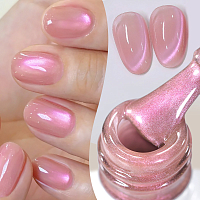 Born Pretty, Glass Bead Cat Magnetic Gel-Sweet Whisper - магнитный гель-лак MY541, 10 мл