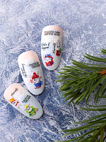 Fashion Nails, слайдер-дизайн White №190