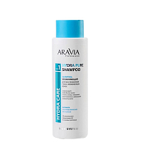 Aravia, Hydra Pure Shampoo - шампунь увлажняющий для восстановления сухих, обезвоженных волос , 400