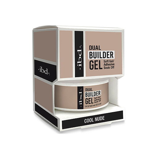 IBD, Dual Builder Gel - мягкий конструирующий гель (Cool Nude), 14 мл