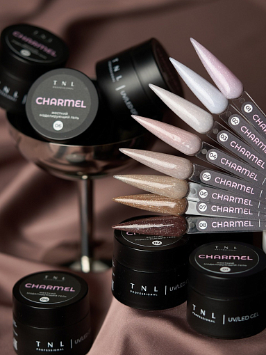 TNL, набор №258 жесткий гель для наращивания с шиммером Charmel (8 оттенков по 15 мл) TNL, набор №258 жесткий гель для наращивания с шиммером Charmel (8 оттенков по 15 мл)