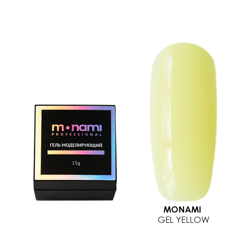 УЦЕНКА, Monami, гель моделирующий (Yellow), 15 гр УЦЕНКА, Monami, гель моделирующий (Yellow), 15 гр