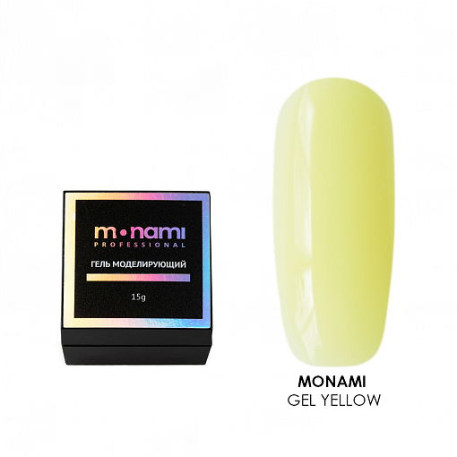 Monami, гель моделирующий (Yellow), 15 гр