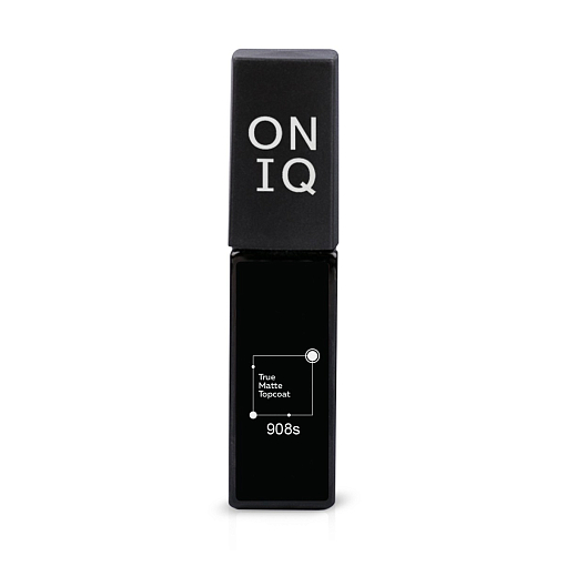 УЦЕНКА, ONIQ, Top Point True Matte Topcoat - финишное покрытие с матовым эффектом, 6 мл