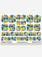 Anna Tkacheva, наклейки пленки для педикюра PR-815