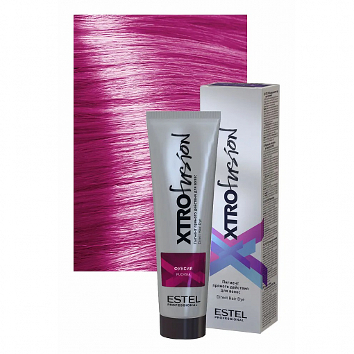 Estel, XTRO - пигмент прямого действия для волос (Фуксия), 100 мл