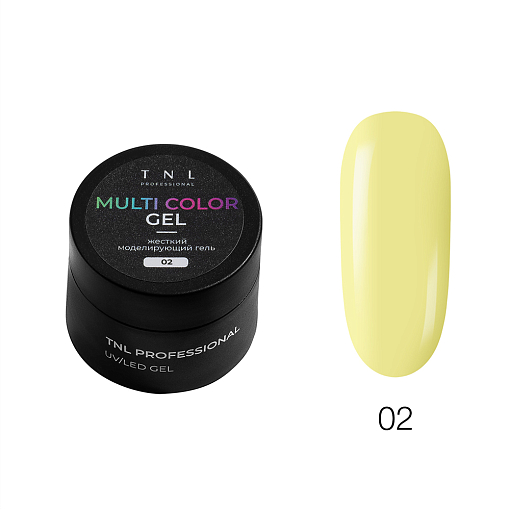 TNL, набор №62 жесткий гель для наращивания и укрепления Multi Color Gel (5 оттенков по 15 мл)