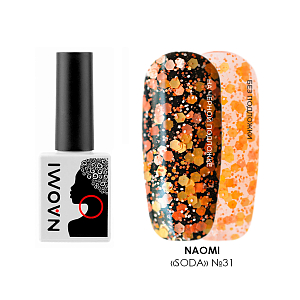 Naomi, SODA - база каучуковая №31 (Neon orange), 10 мл