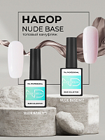 TNL, Nude dream base - набор №2 цветная база (2 оттенка по 10 мл)