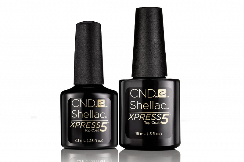 Новый топ от CND - Shellac Xpress5. Его преимущества и отличия от CND Shellac Top Coat