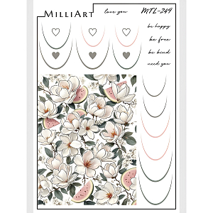 Anna Tkacheva, слайдер-дизайн MilliArt металлик MTL-249
