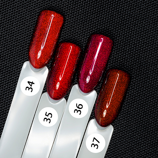 Irisk, гель-лак "кошачий глаз" Color Diamond Cat (№35 Ruby Reds), 10 мл
