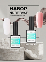 TNL, Nude dream base - набор №1 цветная база (2 оттенка по 10 мл)