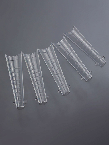 Обратные многоразовые формы для наращивания ногтей "Арочная балерина" (40614), 120 шт