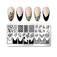 Пластина для стемпинга 12*6 см (ND-302)