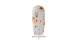 Irisk, гель-лак каучуковый "Flower Mix" (№01), 5 мл
