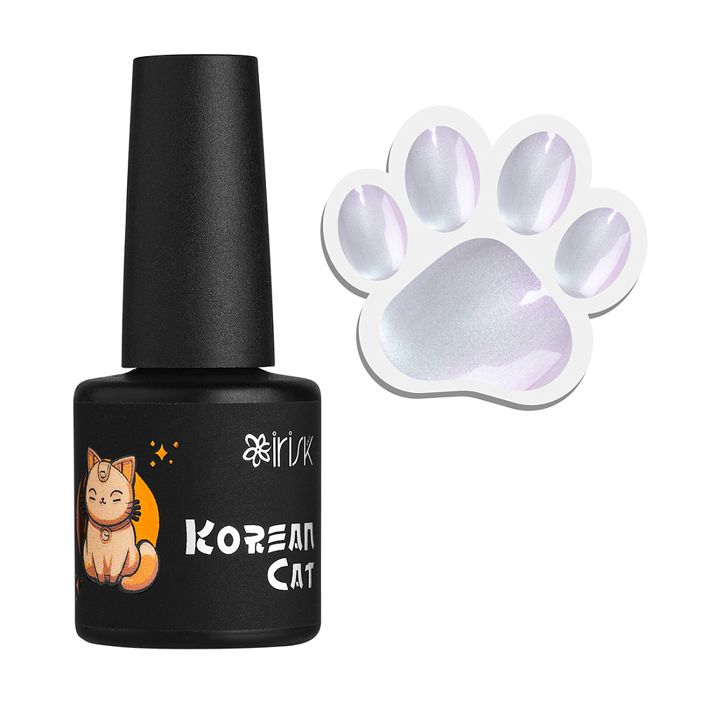Irisk, Korean Cat - магнитный гель-лак "кошачий глаз" №13 (Pink Glow), 10 мл Irisk, Korean Cat - магнитный гель-лак "кошачий глаз" №13 (Pink Glow), 10 мл