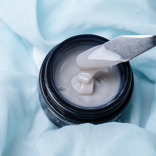 TNL, Kryo Gel - жесткий густой гель для наращивания №1 (грифельный фарфор), 18 мл