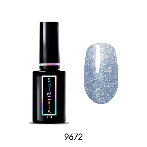 RuNail, Shimeria Diamond - гель-лак светоотражающий №9672, 7 мл