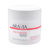 Aravia Organic, Pink Grapefruit - крем для тела увлажняющий лифтинговый, 300 мл