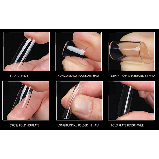 Микс набор №32 клиппер (типсорез), типсы гелевые упаковка (№20, молочные), 96 шт