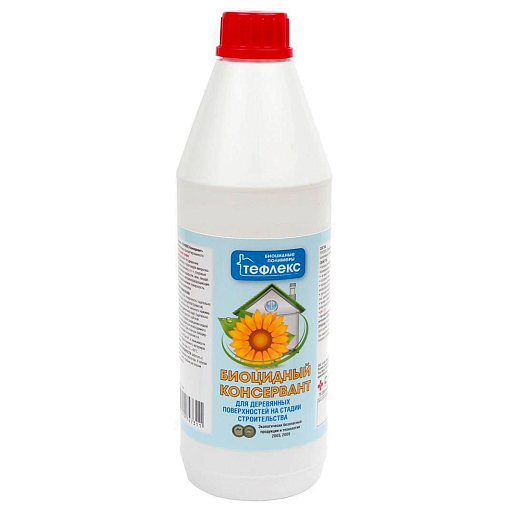 Тефлекс, Консервант - средство для защиты древесины от образования микроорганизмов, 1 л