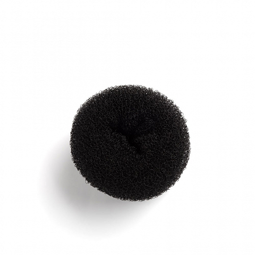Tnl, бублик для волос нейлоновый (80 мм, черный)