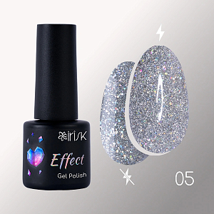 Irisk, Effect Gel Polish Reflective - светоотражающий гель-лак с эффектом №05, 5 мл