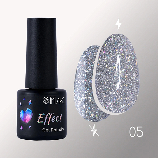 Irisk, Effect Gel Polish Reflective - светоотражающий гель-лак с эффектом №05, 5 мл