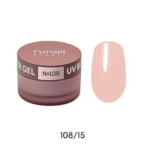 Runail Expert, UV BUILDER GEL - гель моделирующий №108, 15 гр