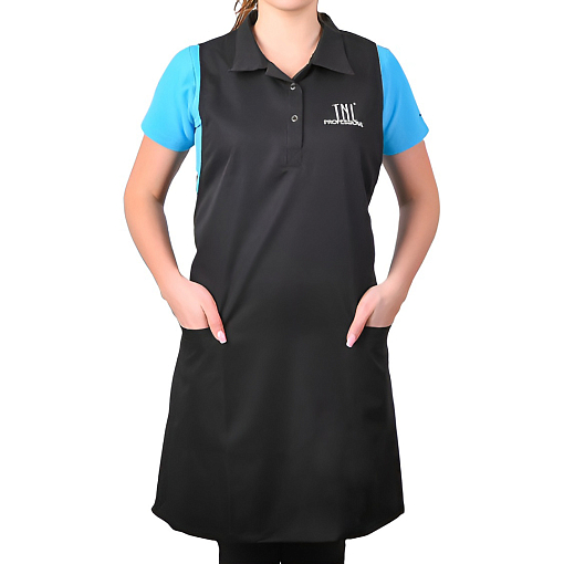 TNL, фартук черный с воротом TNL, фартук черный с воротом