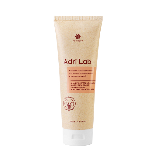 Adricoco, Adri Lab - шампунь против выпадения и для роста волос, 250 мл