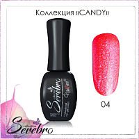 Serebro, гель-лак "Candy" №04, 11 мл