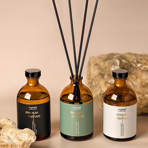 RuNail, парфюмированный диффузор (маракуйя, персик, сандал), 100 мл