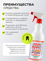 Тефлекс, АнтиСОЛЬ - смывка, средство для удаления нерастворимых солей, жиров, грязи (пробка), 1 л