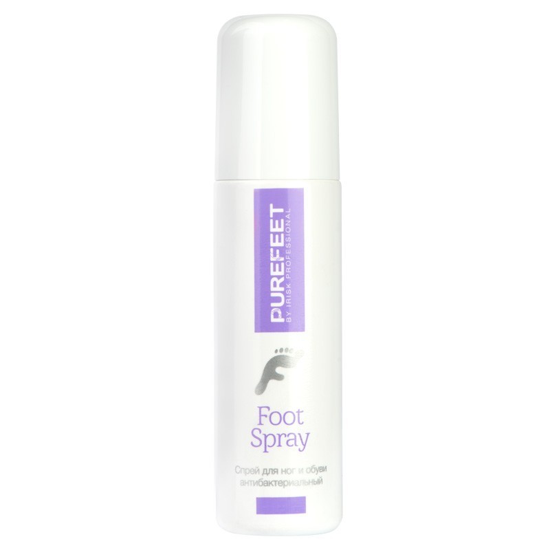 Irisk, PureFeet Foot Spray - спрей для ног и обуви антибактериальный, 130мл