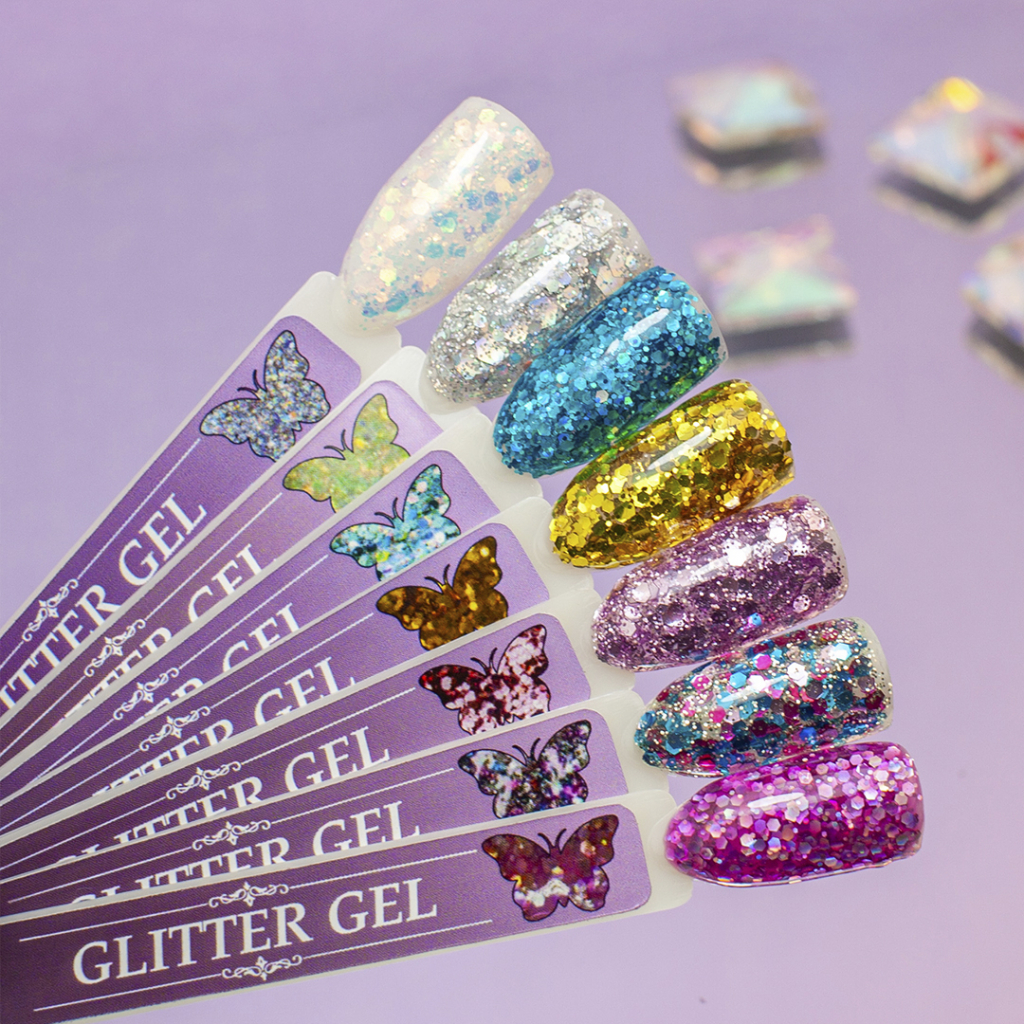 Коллекция гель-лаков Glitter gel Serebro.jpg