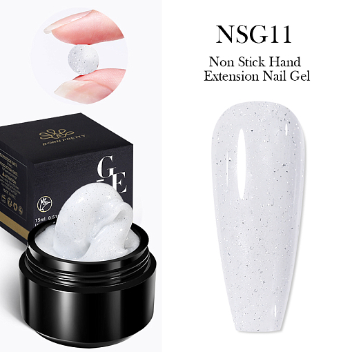 Born Pretty, Non-stick hand extension gel - гель-пластилин для наращивания 56021-11, 15 мл